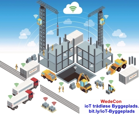 WedeCon Projects Den intelligente ByggePlads Trådløs ioT Elektronik Design Produkt Udvikling EMS produktion WedeCon Projects Den intelligente ByggePlads Trådløs ioT Elektronik Design Produkt Udvikling EMS produktion