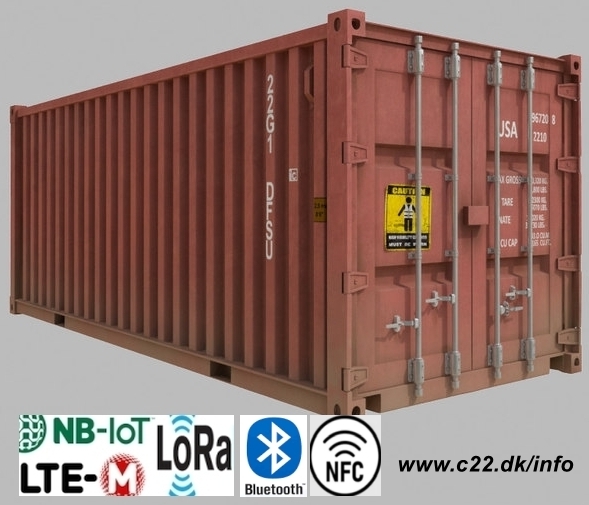 Container sporing & Tracking elektronik udvikling Container wireless Tracking Flådestyring LTE-M LORA Fleet Management Produkt Udvikling..Flåde styrin produktudvikling  og produktion..
